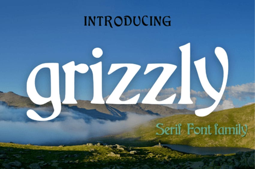 Grizzly Font