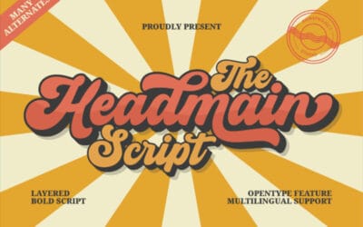 Headmain Font