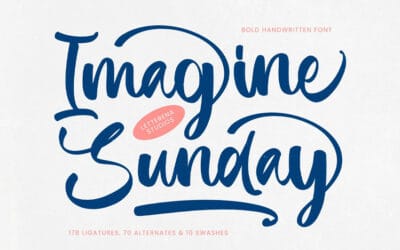Imagine Sunday Font