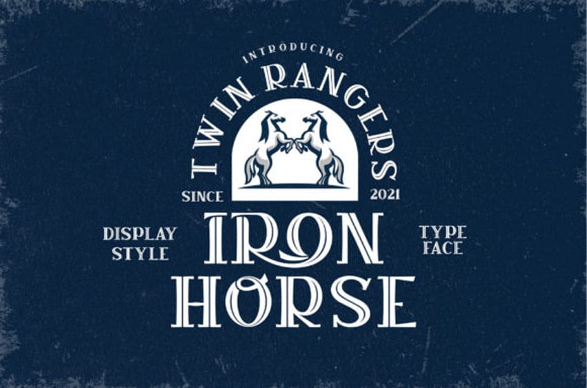 Iron Horse Vintage Font