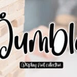 Jumble Display Font