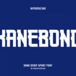 Kanebond Font
