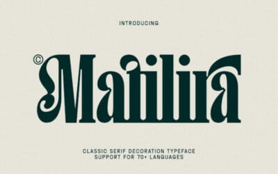 Matilira Font