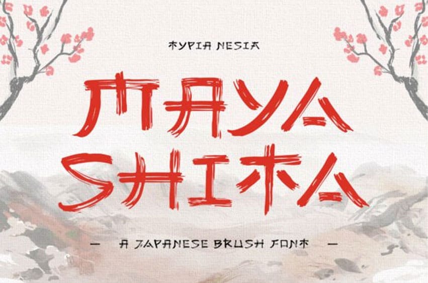 Mayashita Font