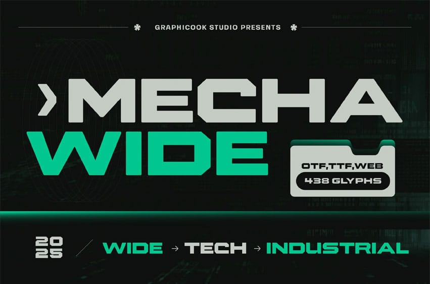 Mechawide Font