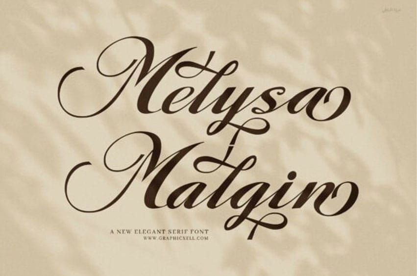 Melysa Malgin Font