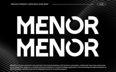 Menor Font