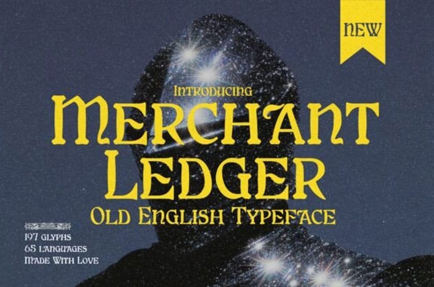 Merchant Ledger Font