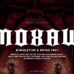 Moxaw Font