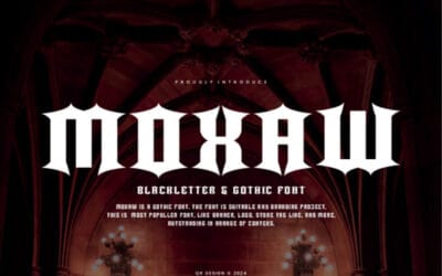 Moxaw Font
