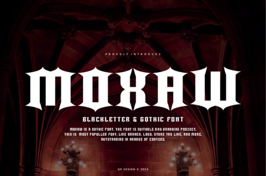 Moxaw Font