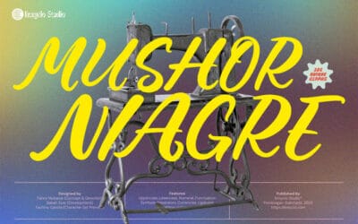 Mushor Niagre Font
