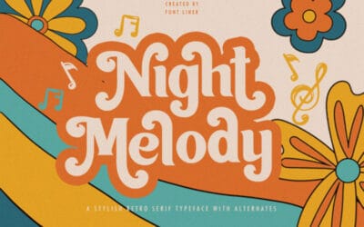 Night Melody Font