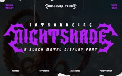 Nightshade Font