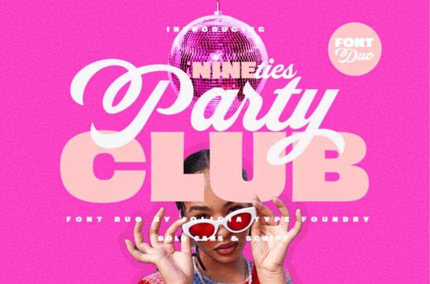 Nineties Party Club Font