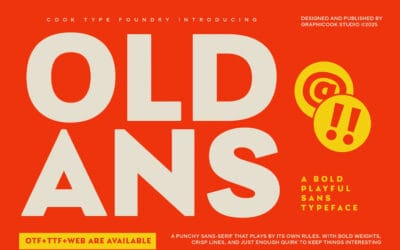 Oldans Font