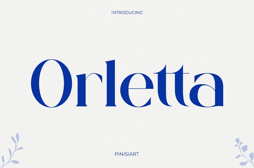 Orletta Font