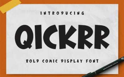 Qickrr Font