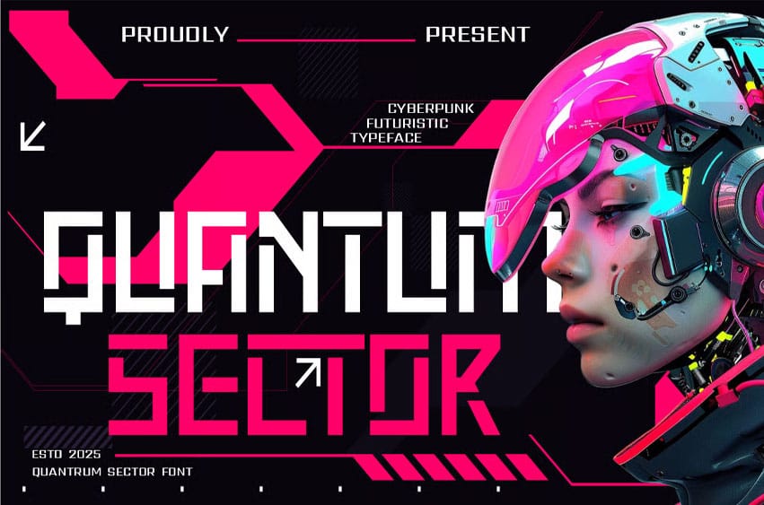 Quantum Sector Font