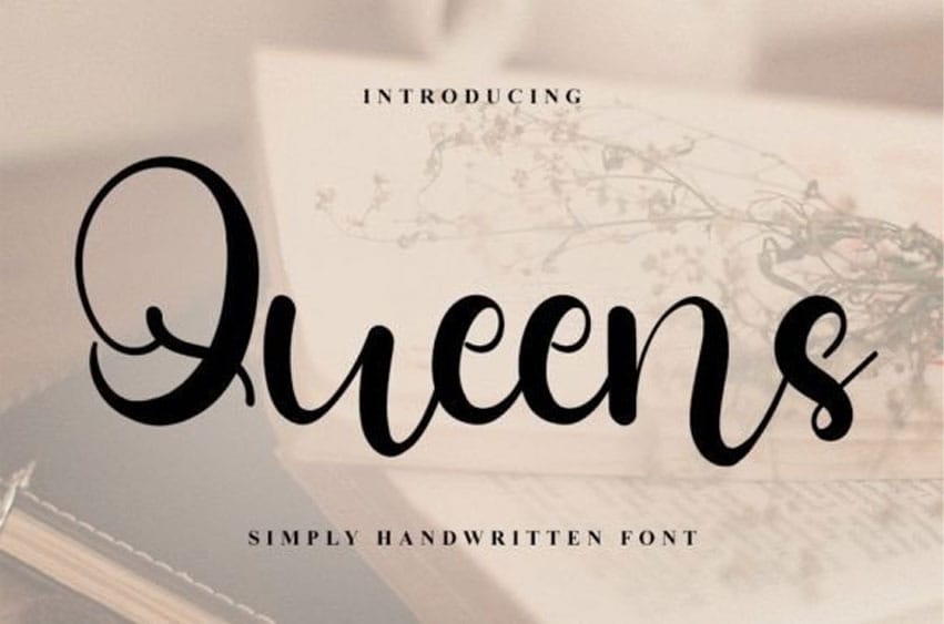Queens Font
