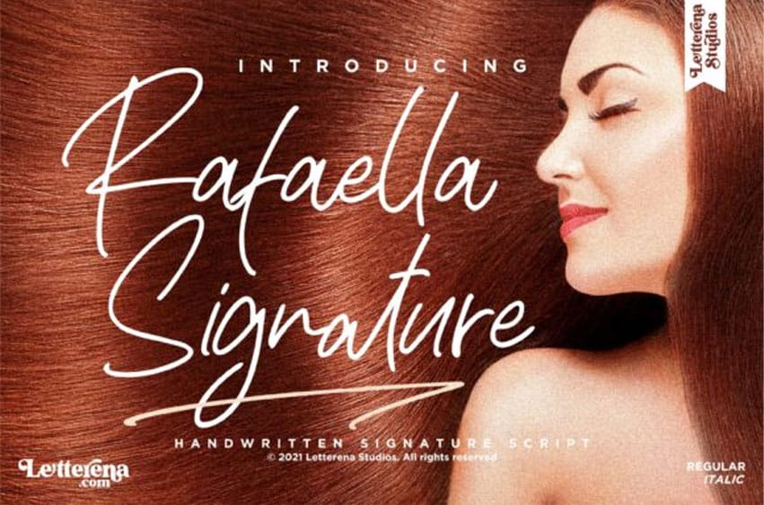 Rafaella Signature Font