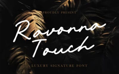 Ravonna Touch Font