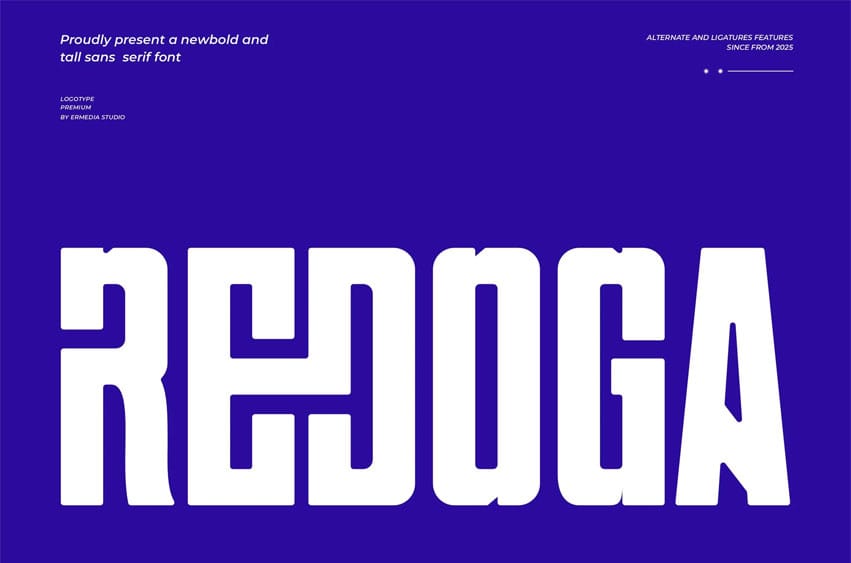 Redoga Font