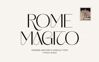 Rome Magito Font