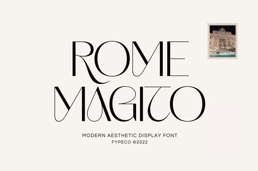Rome Magito Font