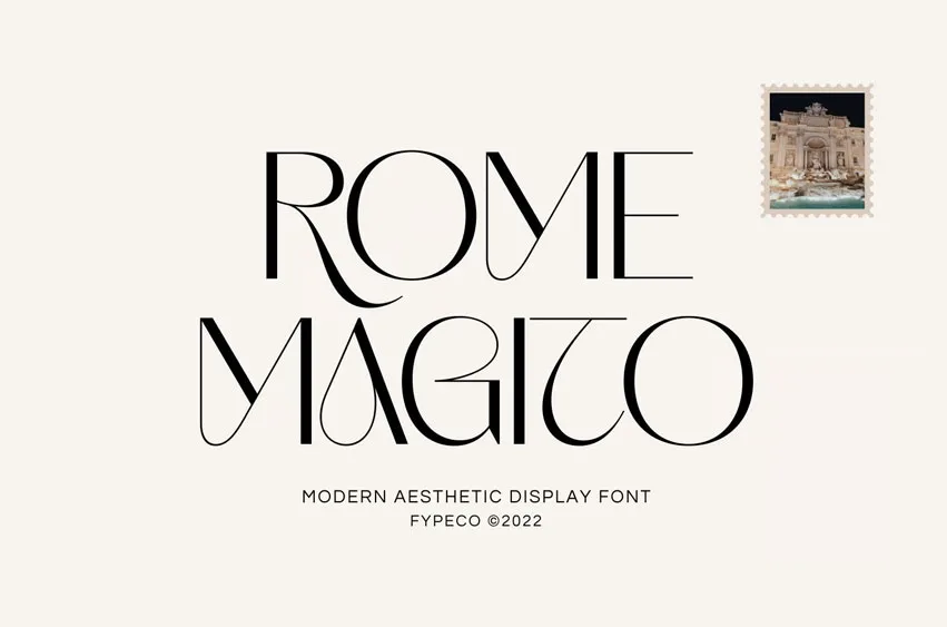 Rome Magito Font