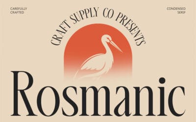 Rosmanic Font