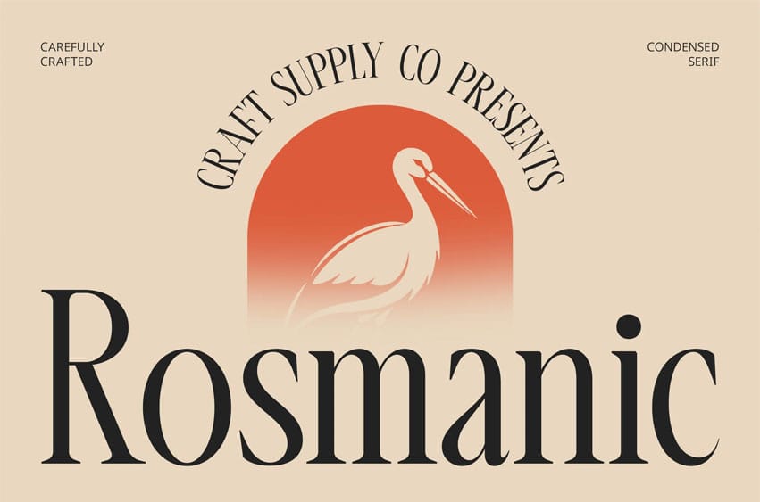 Rosmanic Font
