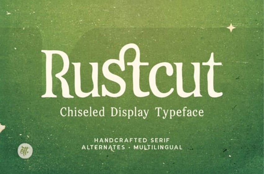 Rustcut Font