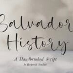 Salvador History Font
