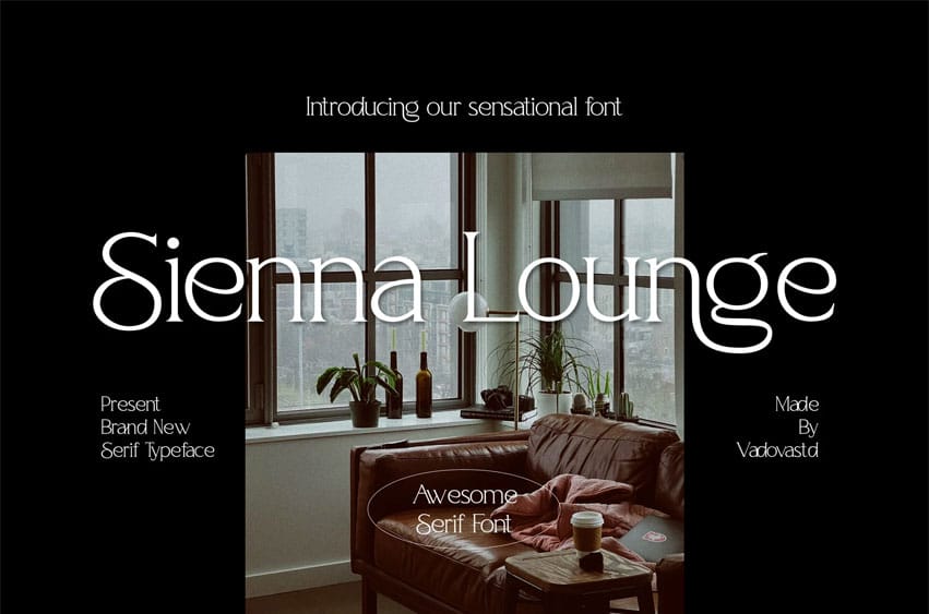 Sienna Lounge Font
