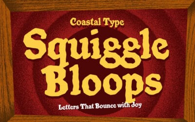 Squiggle Bloops Font