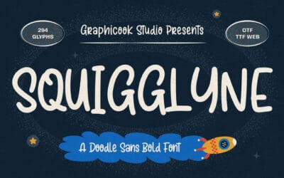 Squigglyne Font