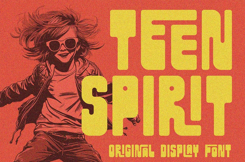 Teen Spirit Font