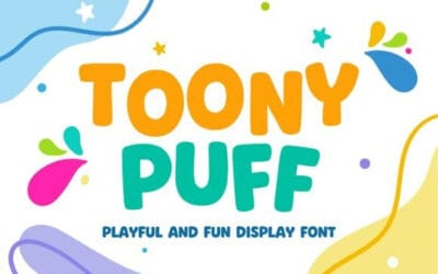 Toony Puff Font