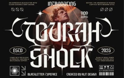 Tourah Shock Font