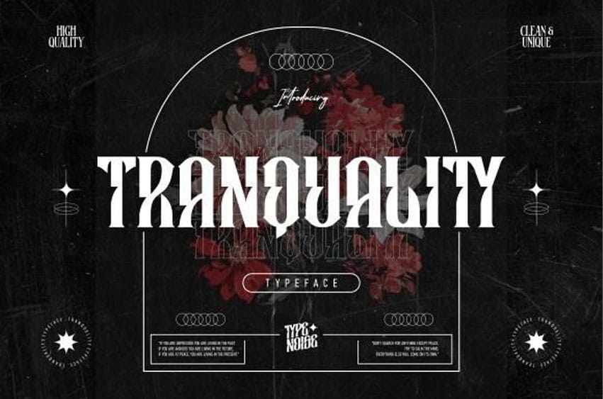 Tranquality Font