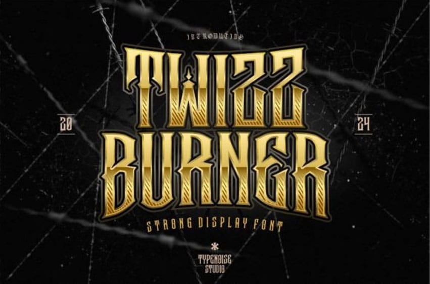 Twizz Burner Font