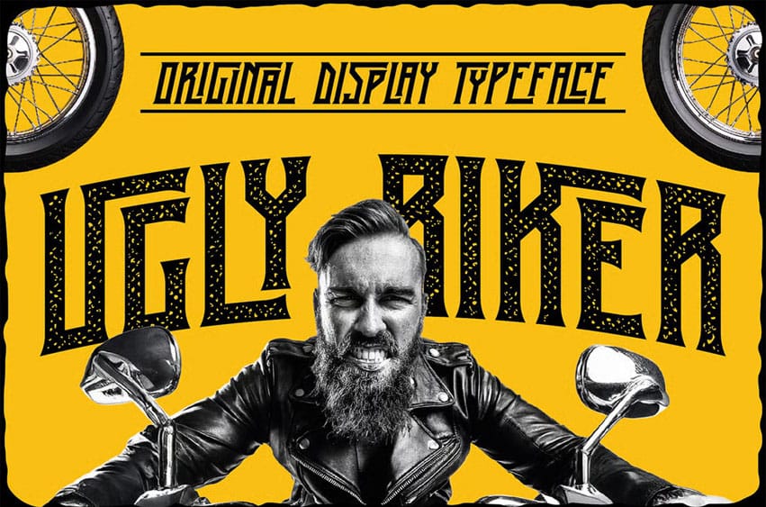 Ugly Biker Font