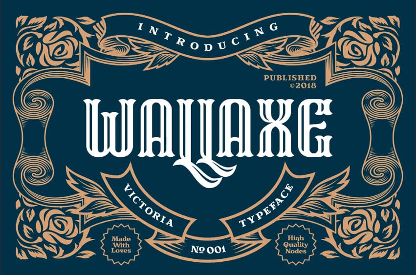 Wall Axe Font