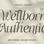 Wellborn Authentic Font