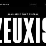 Zeuxis Font