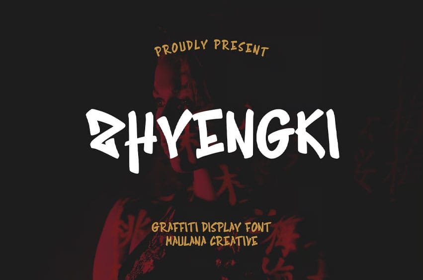 Zhyengki Font