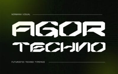 Agor Techno Font