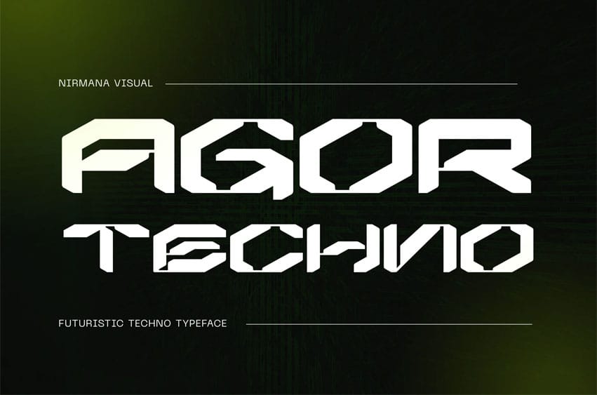 Agor Techno Font