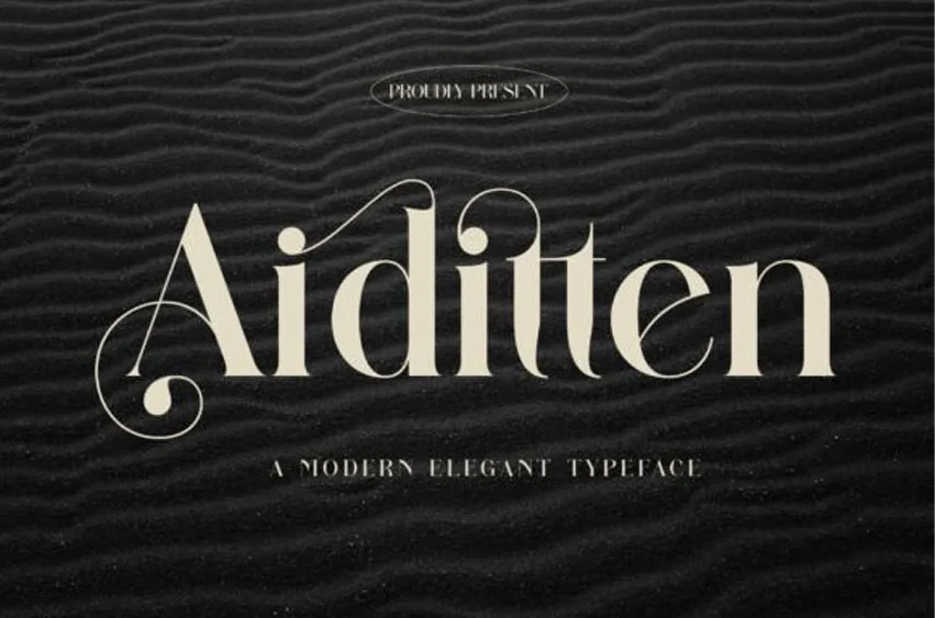 Aiditten Font